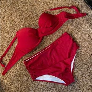 bikini top and bottom set